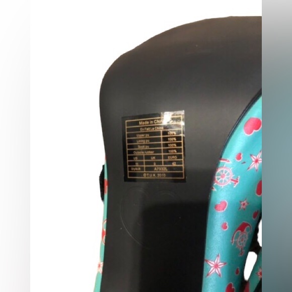 Tuk Anchors Away Rockabilly high heel shoes - Picture 6 of 8